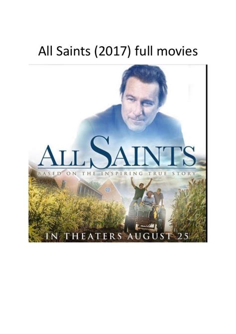 megashare all saints|Watch All Saints (2017) Full Movie Free Online .
